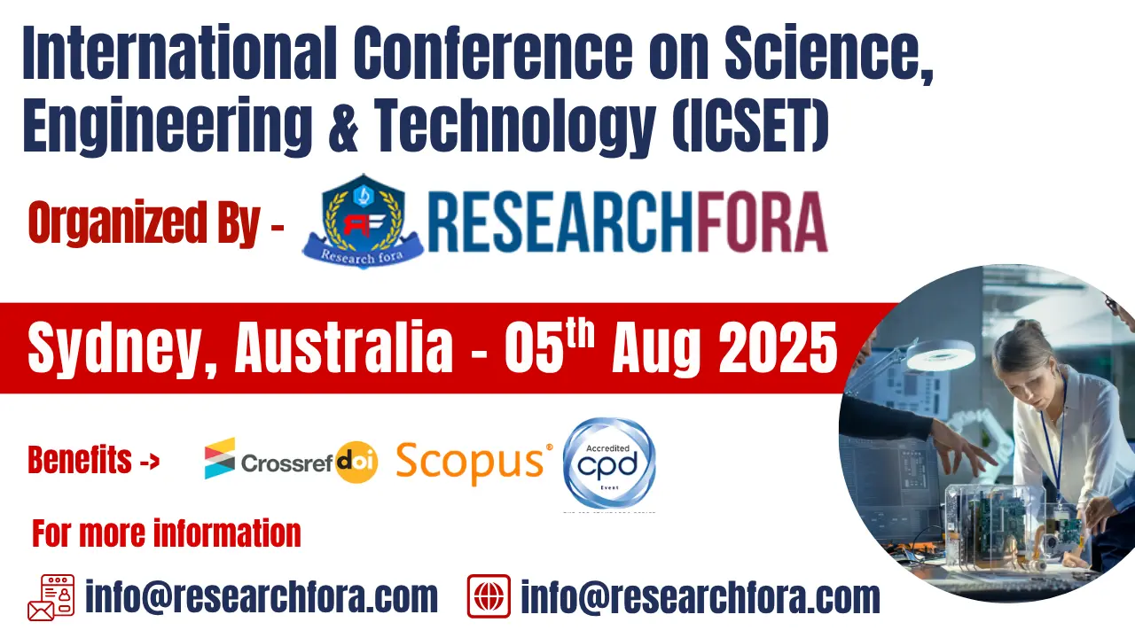 Science, Engineering & Technology Conference in Australia